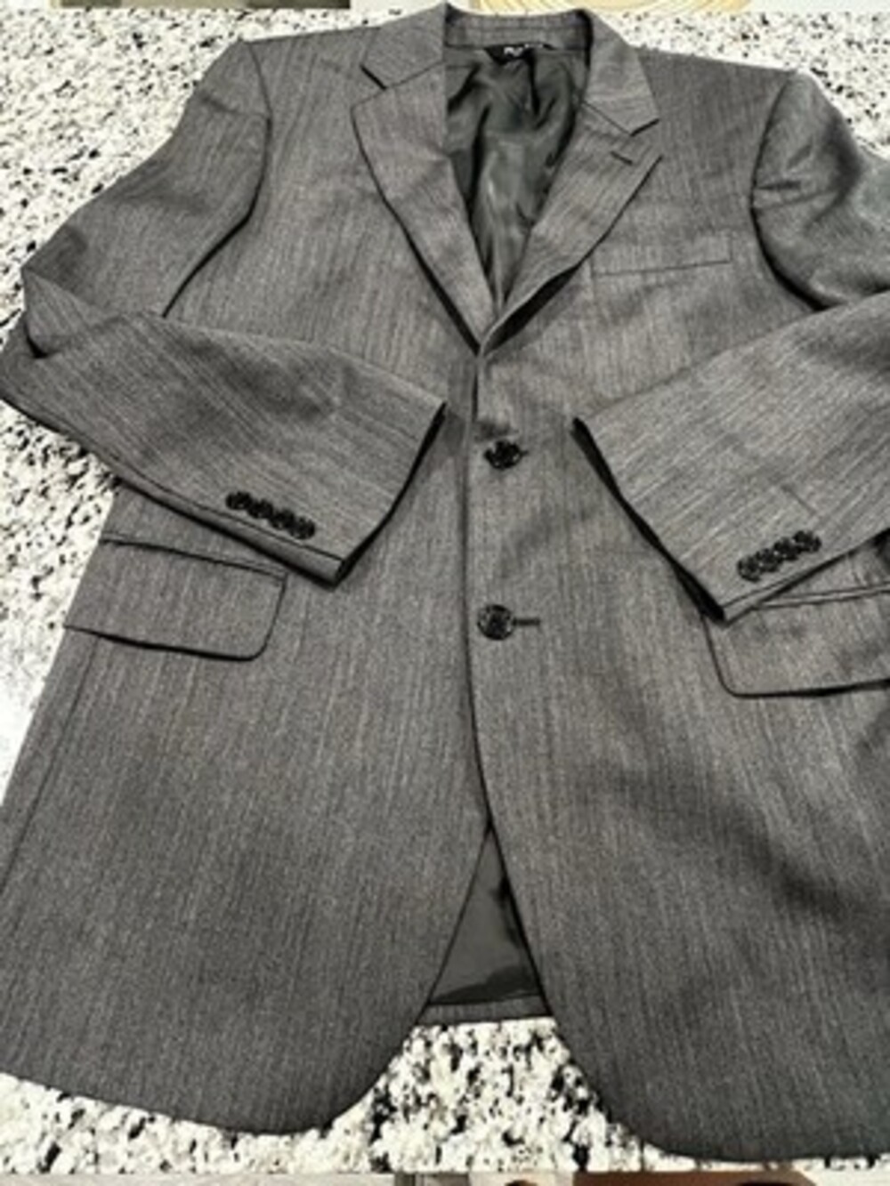 Jos. A. Bank Blazer Mens 42R Grey 100% Wool Sport Coat